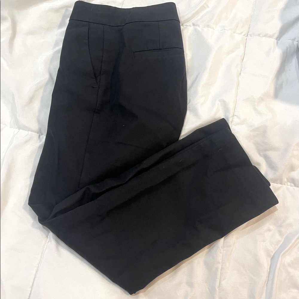 Ann Taylor Devin Fit black ankle pant size 0